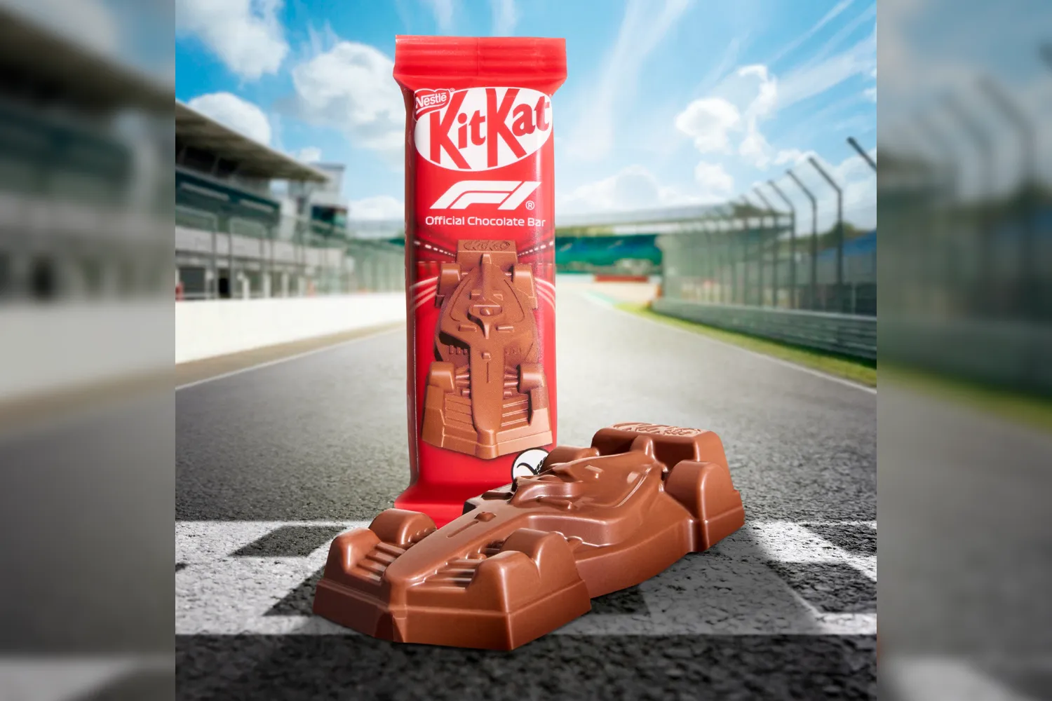 모터스포츠의 짜릿함 속 달콤한 휴식, '킷캣 F1' 한정판 국내 판매 시작